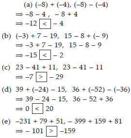 Ncert Solutions For Class 7 Maths Chapter 1 Integers