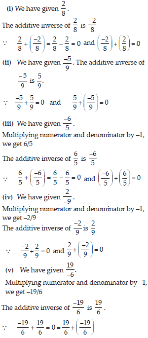 ncert solutions rational numbers mathematics class 8